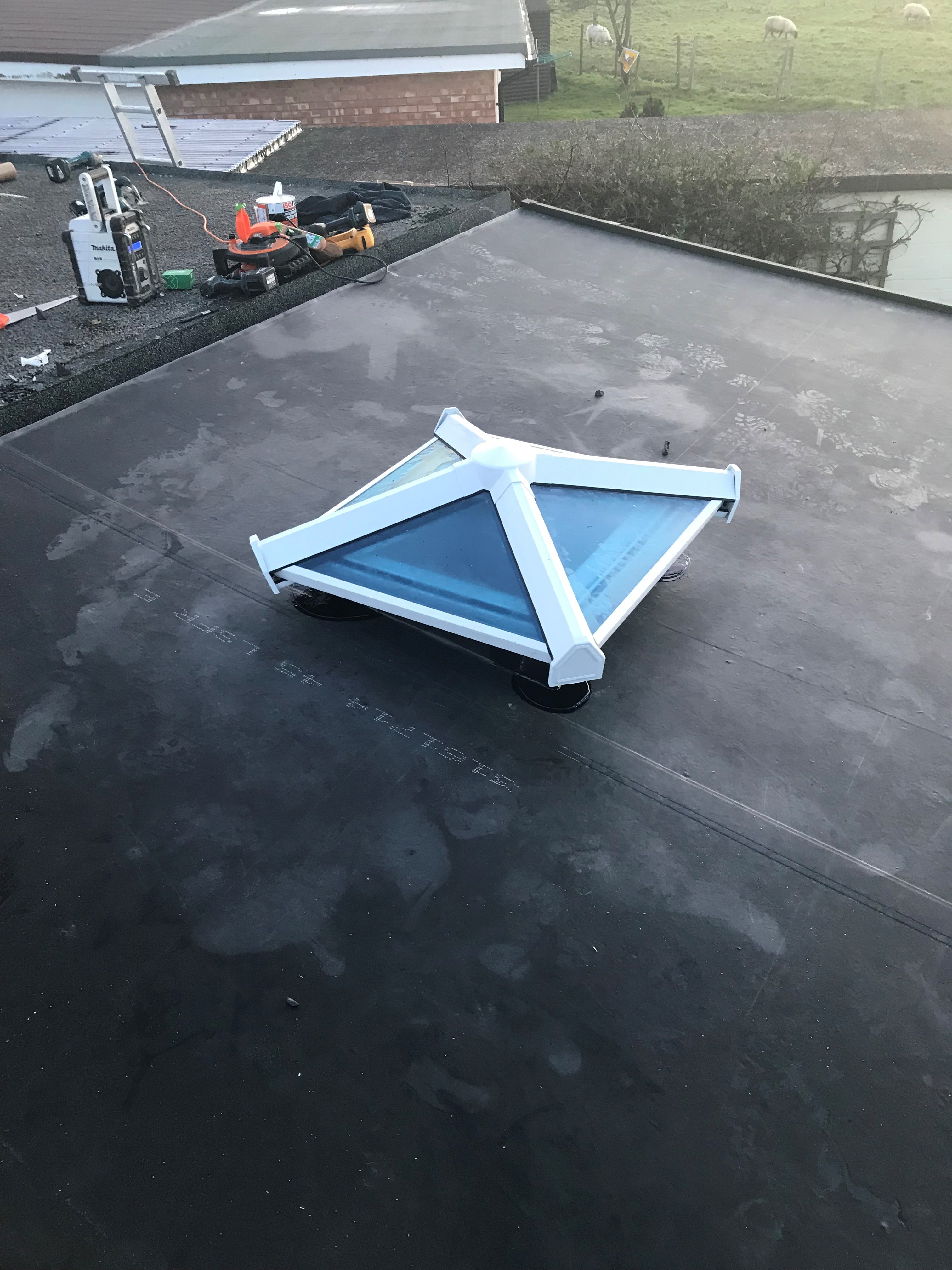 Flat Roof Skylight Roofing Contractors Permaroof Brighton